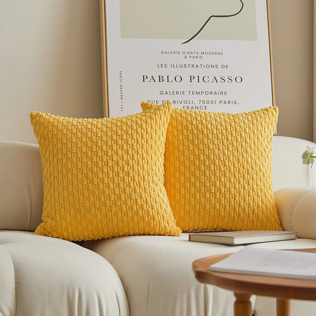 Alba Velvet Knit Cushion Cover - 40 x 40cm Cover Only / Cortina I