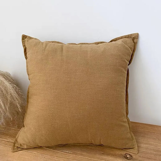 Alder Cotton-Linen Cushion Cover - 30 x 50cm Cover Only / Henley Belle