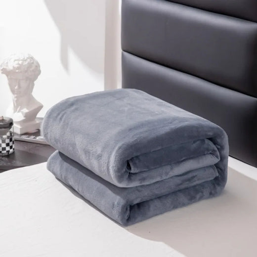 Alpine Plush Fleece Throw - 100 x 150cm / Verlain