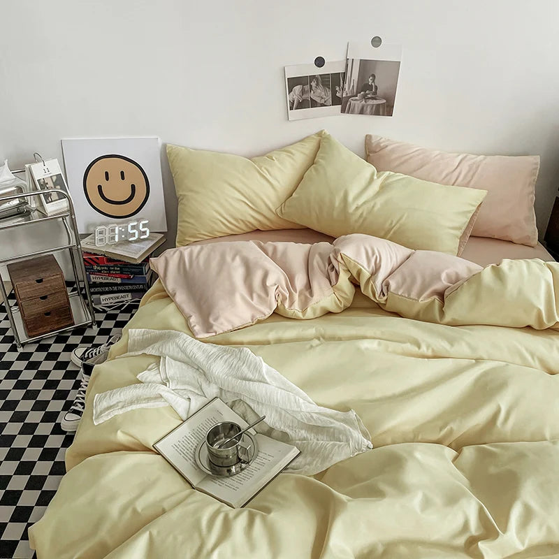 Arden Cotton Duvet Cover Set - Double / Breton Stanton