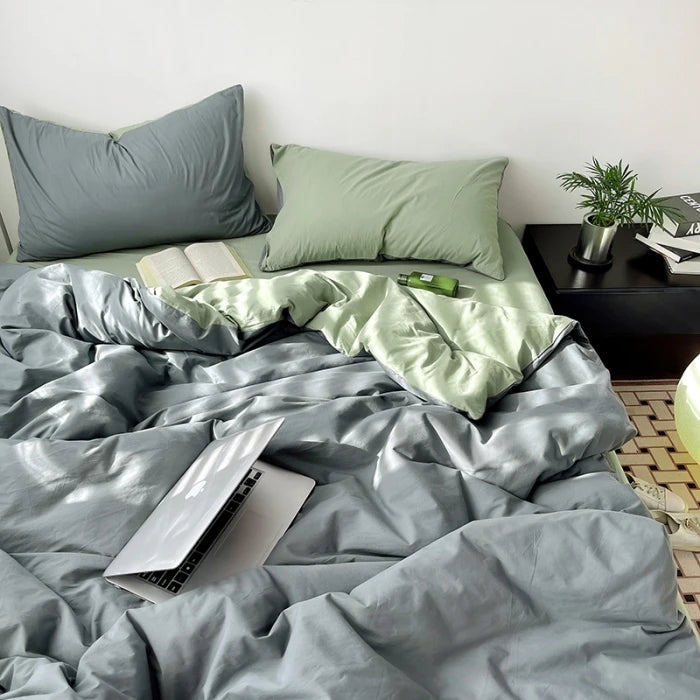 Arden Cotton Duvet Cover Set - Double / Henley Fenton