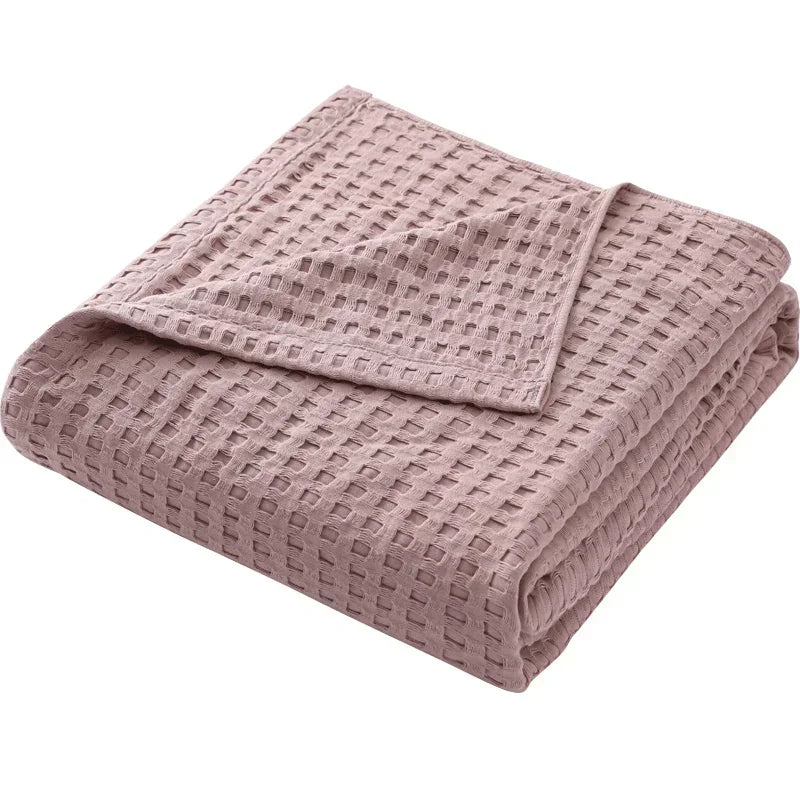 Ashby Cotton Jacquard Throw - 100 x 150cm / Wisteria Somerset
