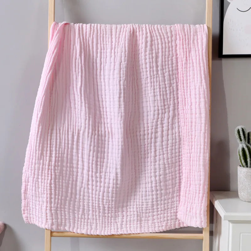 Aspen Cotton Throw - 130 x 150cm / Pink