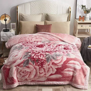 Aspen Plush Fleece Blanket - 150 x 200cm / Clear