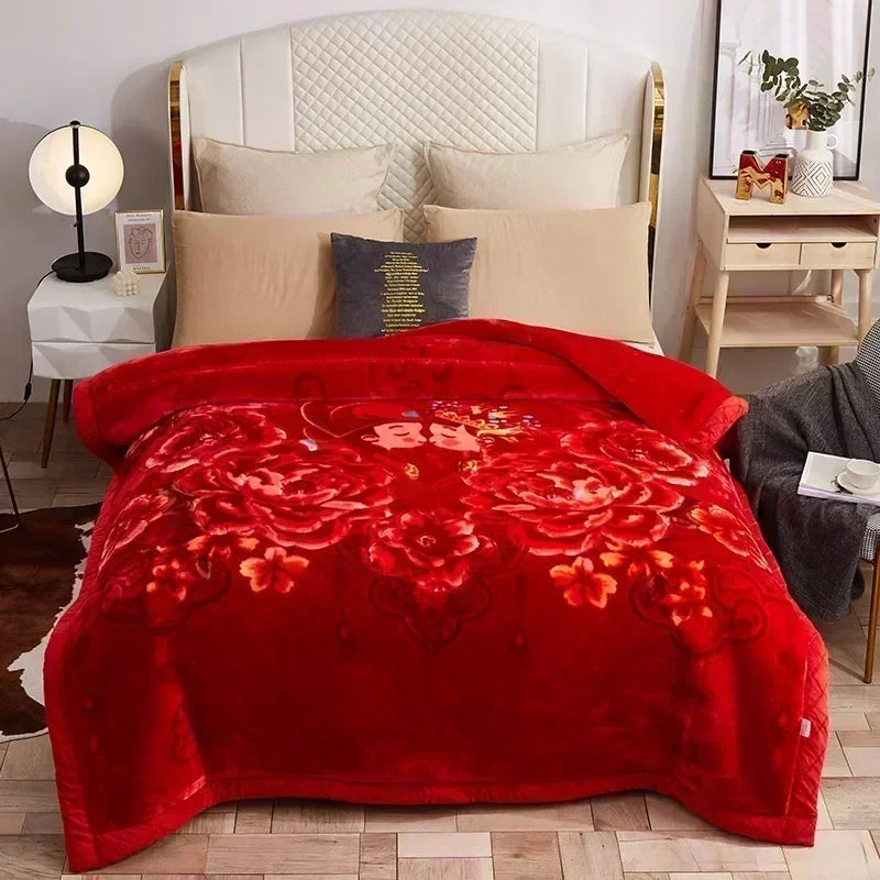 Aspen Plush Fleece Blanket - 150 x 200cm / Dark Khaki
