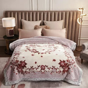 Aspen Plush Fleece Blanket - 150 x 200cm / Plum