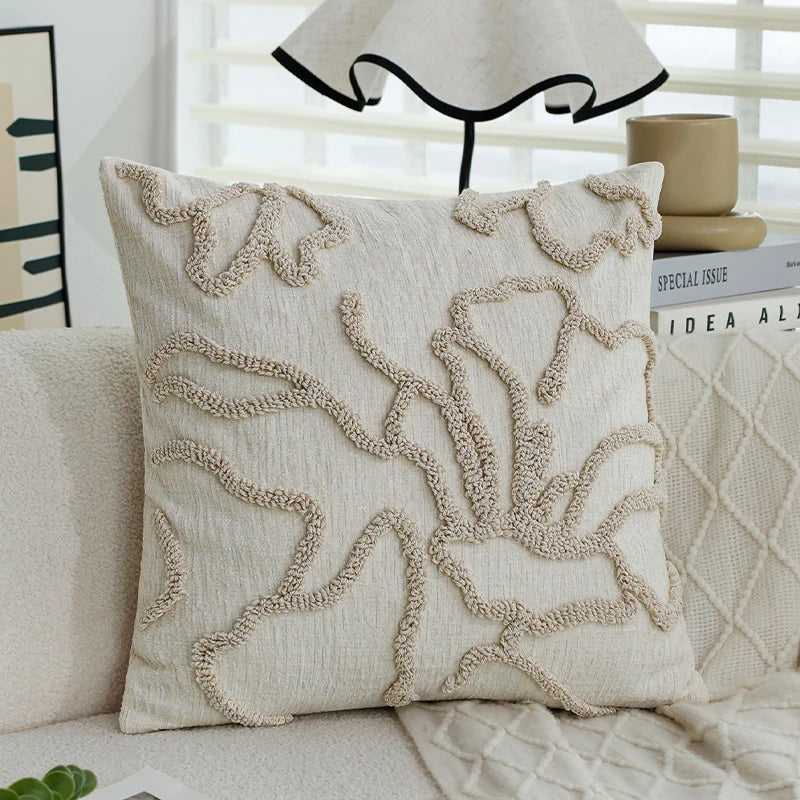 Asti Chenille Cushion Pad Insert - 45 x 45cm / Nocturne Rive