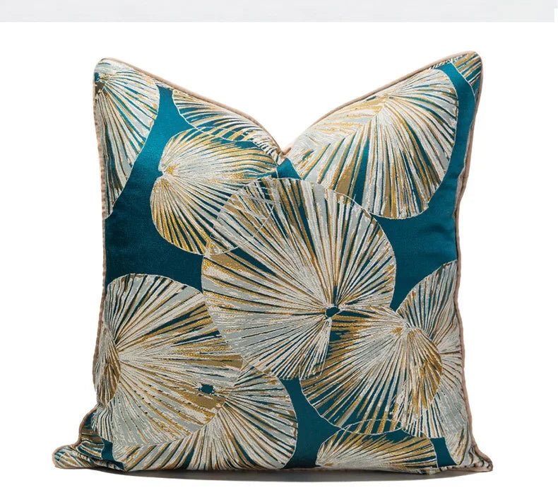 Asti Chenille Jacquard Cushion Cover - 30 x 50cm Cover Only / Bellora Auburn
