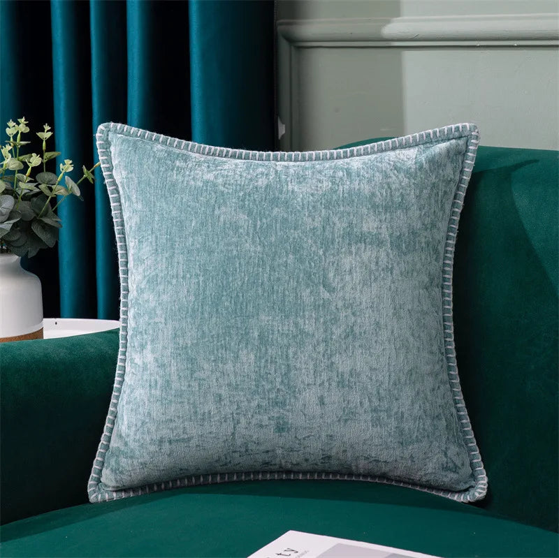 Asti Chenille Jacquard Cushion Cover - 30 x 50cm Cover Only / Laurel Loom