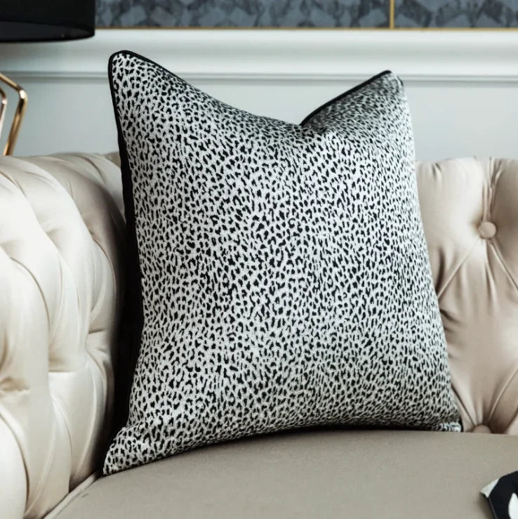 Asti Chenille Jacquard Cushion Cover - 30 x 50cm Cover Only / Meridian Westbourne