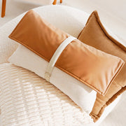 Aurelia Chenille Embroidered Cushion Cover - 30 x 50cm Cover Only / Blue