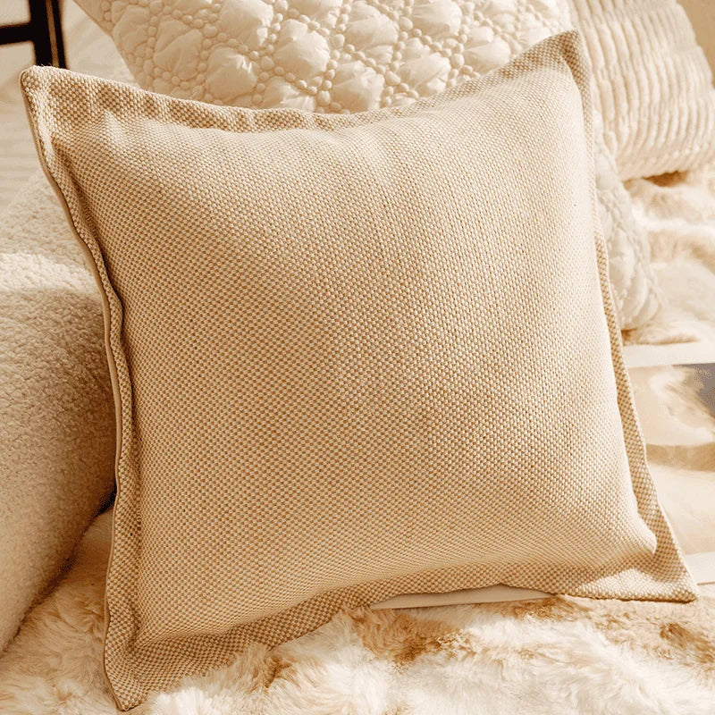 Aurelia Chenille Embroidered Cushion Cover - 45 x 45cm Cover Only / Brielle