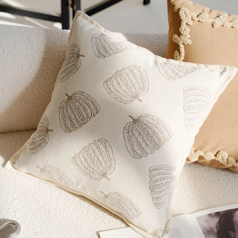Aurelia Chenille Embroidered Cushion Cover - 45 x 45cm Cover Only / Meribel I