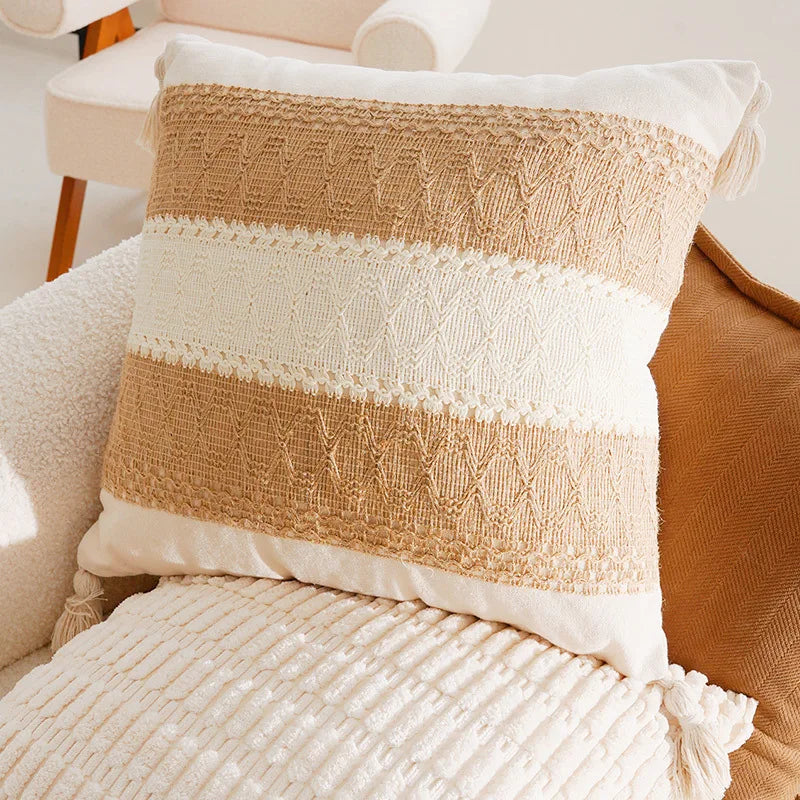 Aurelia Chenille Embroidered Cushion Cover - 45 x 45cm Cover Only / Verbena