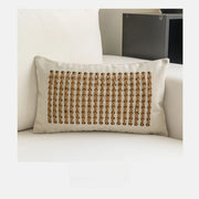 Avon Chenille Jacquard Cushion Cover - Mariner Aster