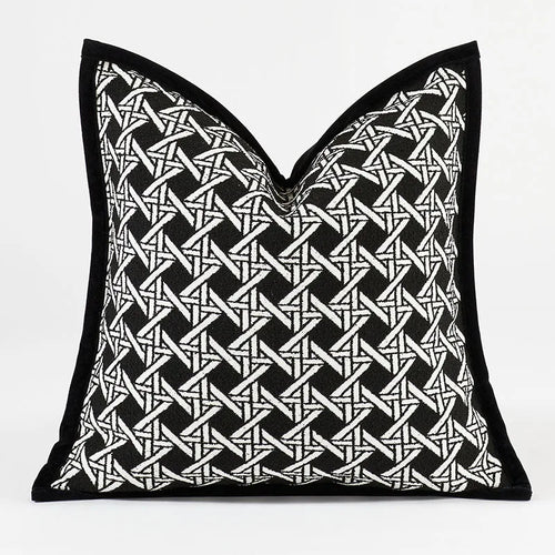 Axis Chenille Jacquard Cushion Cover - 30 x 50cm Cover Only / Claridge Cavendish