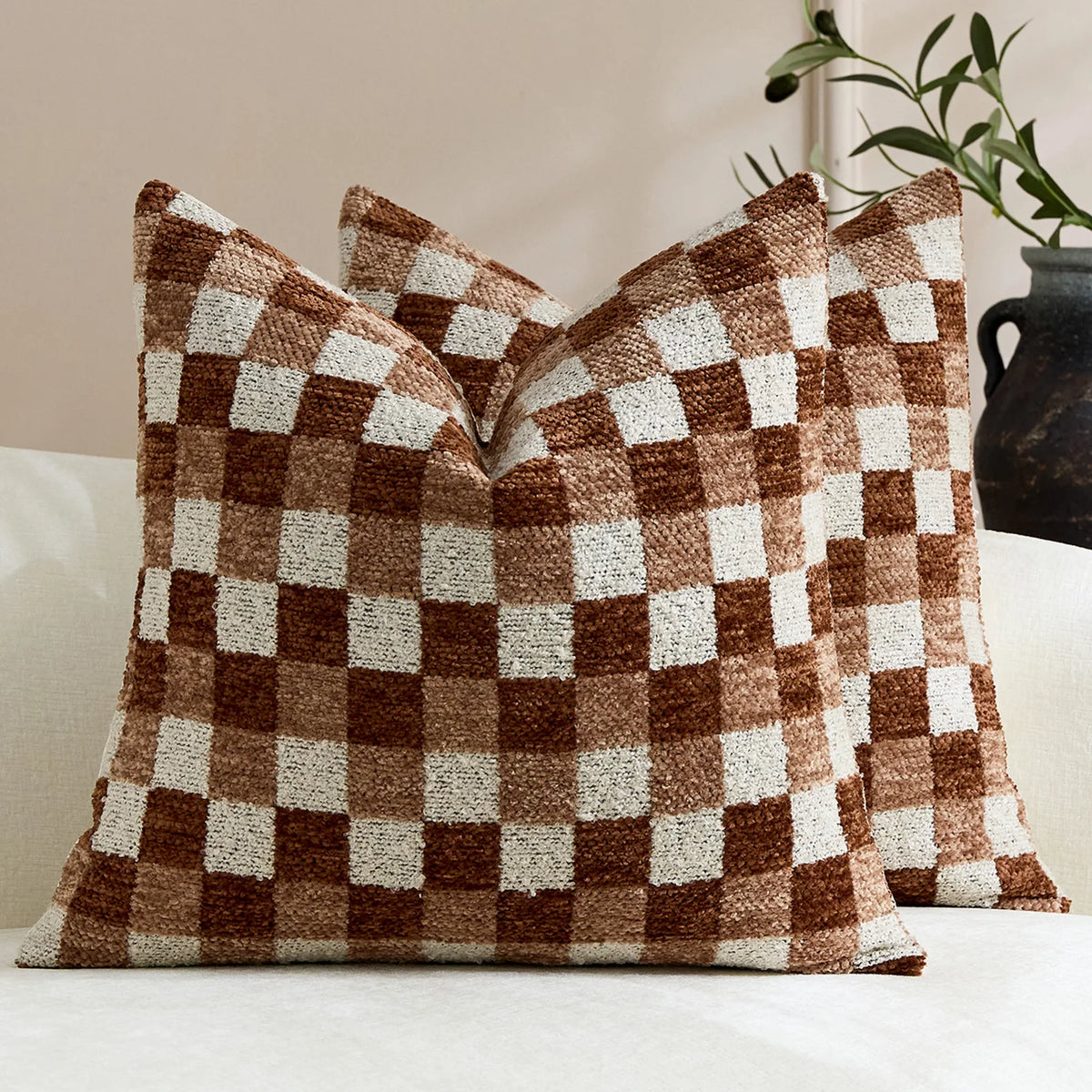 Bellagio Chenille Jacquard Cushion Cover - 30 x 50cm Cover Only / Ashby Pavilion