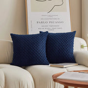 Bellagio Soft-Touch Cushion Cover - 40 x 40cm Cover Only / Black