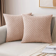 Bellagio Soft-Touch Cushion Cover - 40 x 40cm Cover Only / Burgundy