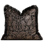Belmont Chenille Embroidered Cushion Cover - Beige