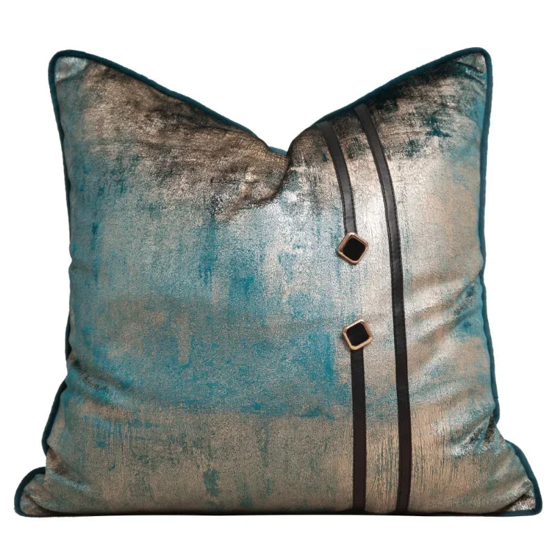 Belmont Chenille Embroidered Cushion Cover - Grey