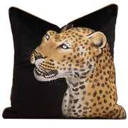 Belmont Chenille Embroidered Cushion Cover - Purple