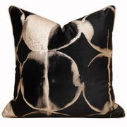 Belmont Chenille Embroidered Cushion Cover - Silver