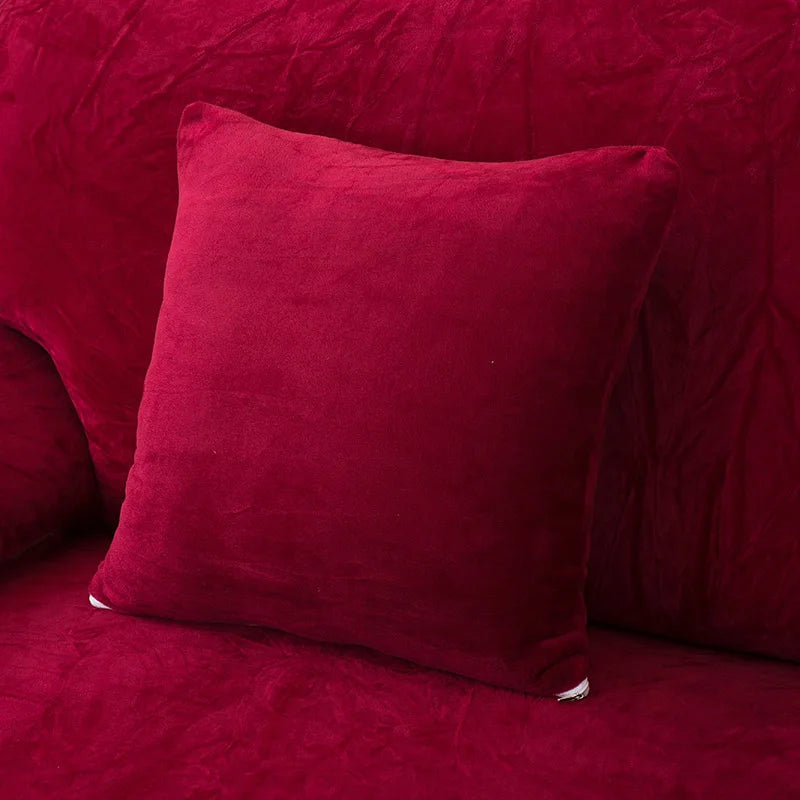 Bramble Plush Knit Cushion Cover - 45 x 45cm Cover Only / Elowen II