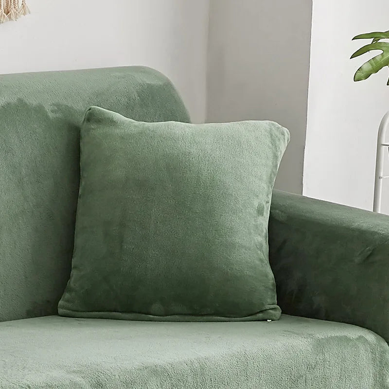 Bramble Plush Knit Cushion Cover - 45 x 45cm Cover Only / Isola