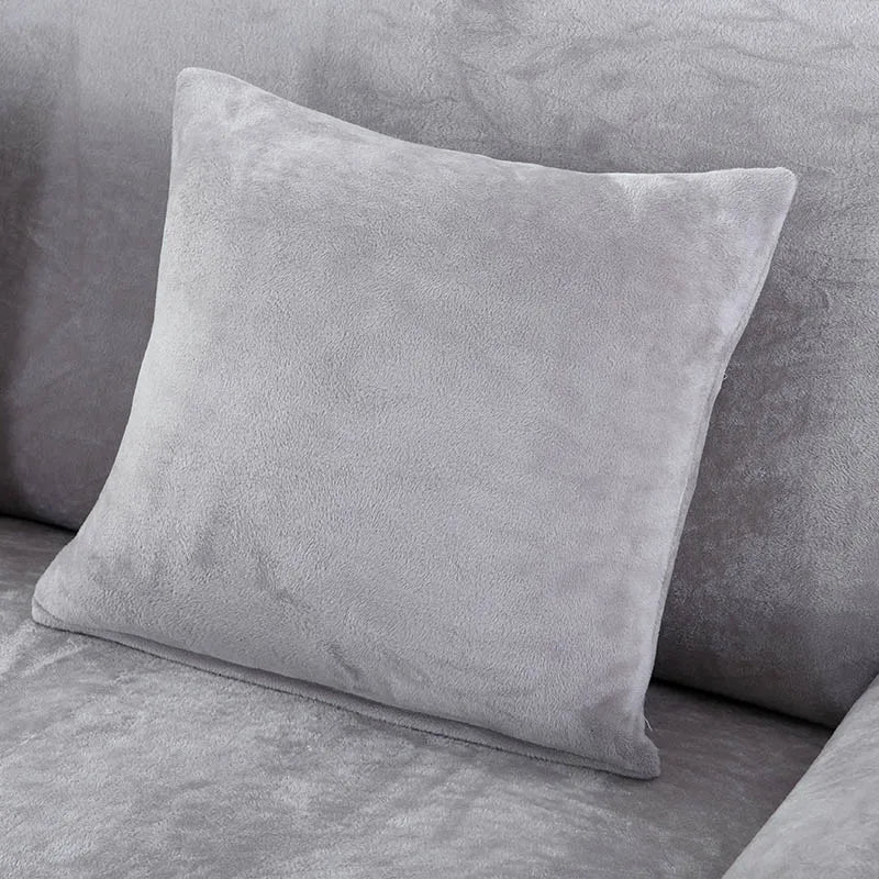 Bramble Plush Knit Cushion Cover - 45 x 45cm Cover Only / Orlane