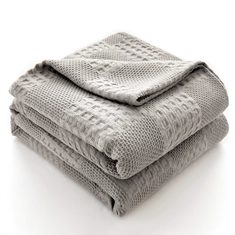 Bramley Cotton Check Throw - 100 x 150cm / Verlain Atelier