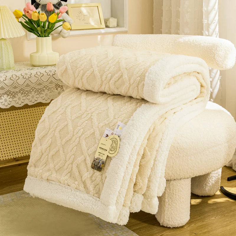 Brighton Faux Fur Throw - 120 x 200cm / Yellow