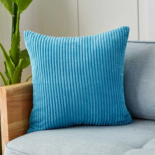 Caldera Velvet Cushion Cover - 30 x 50cm Cover Only / Blue