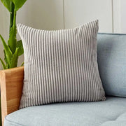 Caldera Velvet Cushion Cover - 30 x 50cm Cover Only / Grey