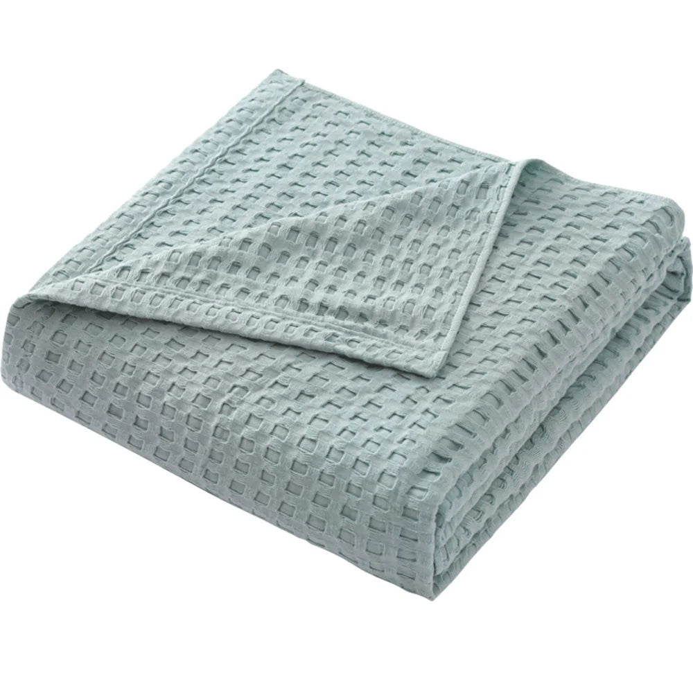 Calico Cotton Knit Throw - 100 x 150cm / Meribel I