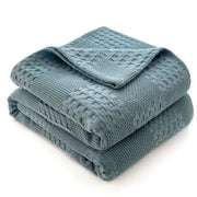 Camden Cotton Check Throw - 100 x 150cm / Aveline Aster
