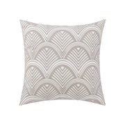 Camellia Chenille Botanical Cushion Cover - 45 x 45cm Cover Only / Aveline Luxe