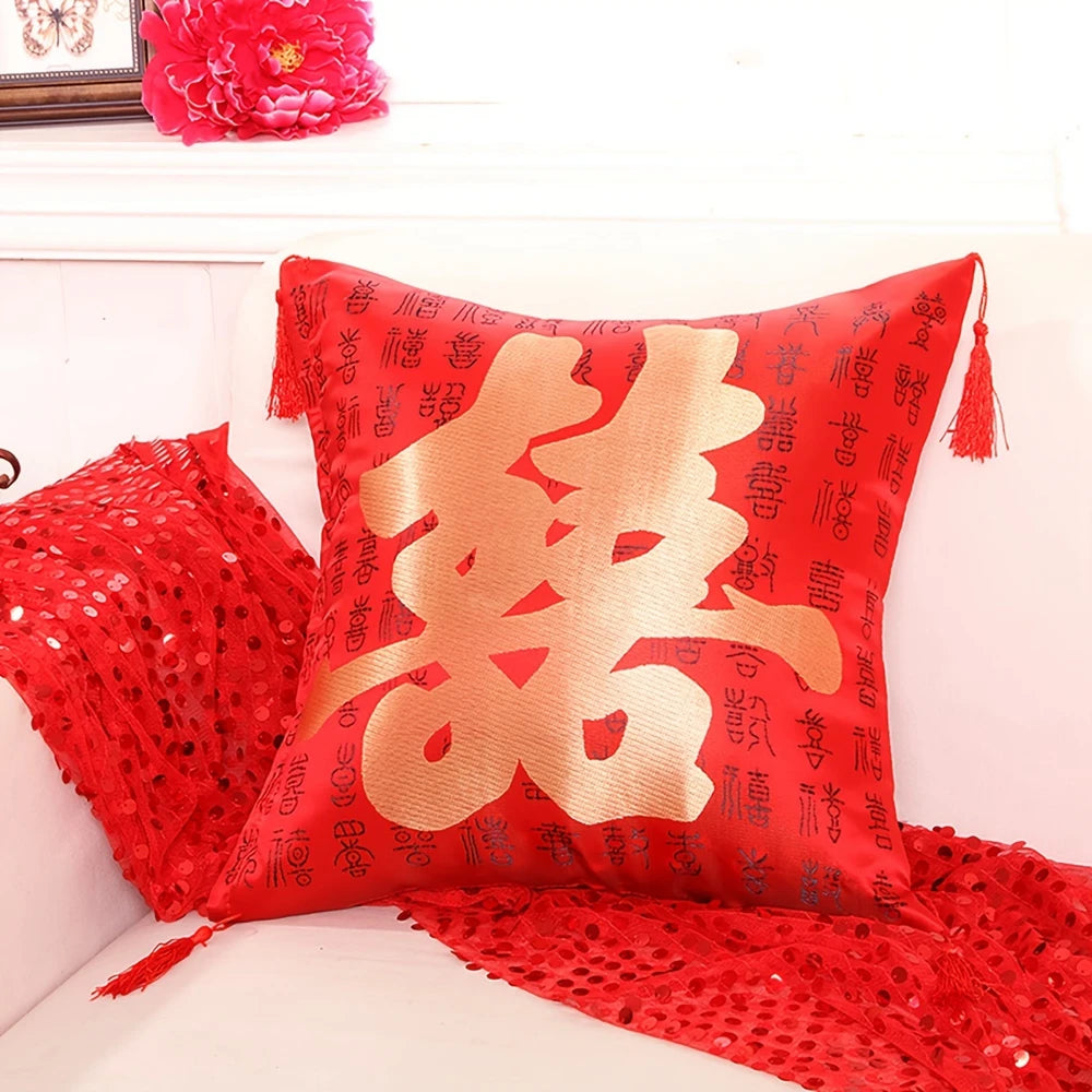 Celeste Chenille Embroidered Cushion Cover - 43 x 43cm Cover Only / Marceau