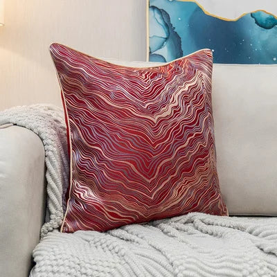 Celeste Chenille Embroidered Cushion Cover - 45 x 45cm Cover Only / Verlain Somerset