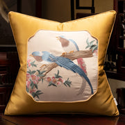 Claridge Chenille Embroidered Cushion Cover - 35 x 50cm Cover Only / Pink