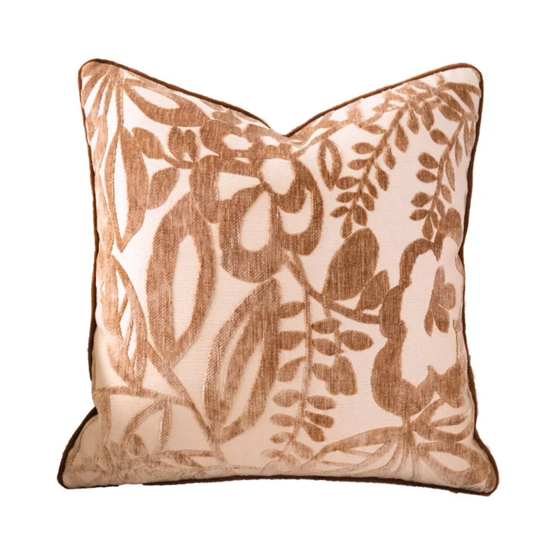 Clover Chenille Jacquard Cushion Cover - Windsor Pavilion