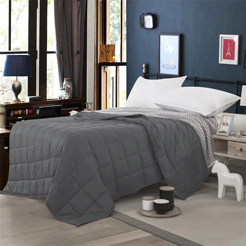 Cocoon Cotton Knit Blanket - 122 x 183cm / Isola / 4.5kg
