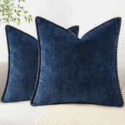 Como Chenille Jacquard Cushion Cover - 30 x 50cm Cover Only / Asti