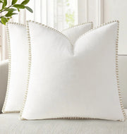 Como Chenille Jacquard Cushion Cover - 30 x 50cm Cover Only / Ferrara