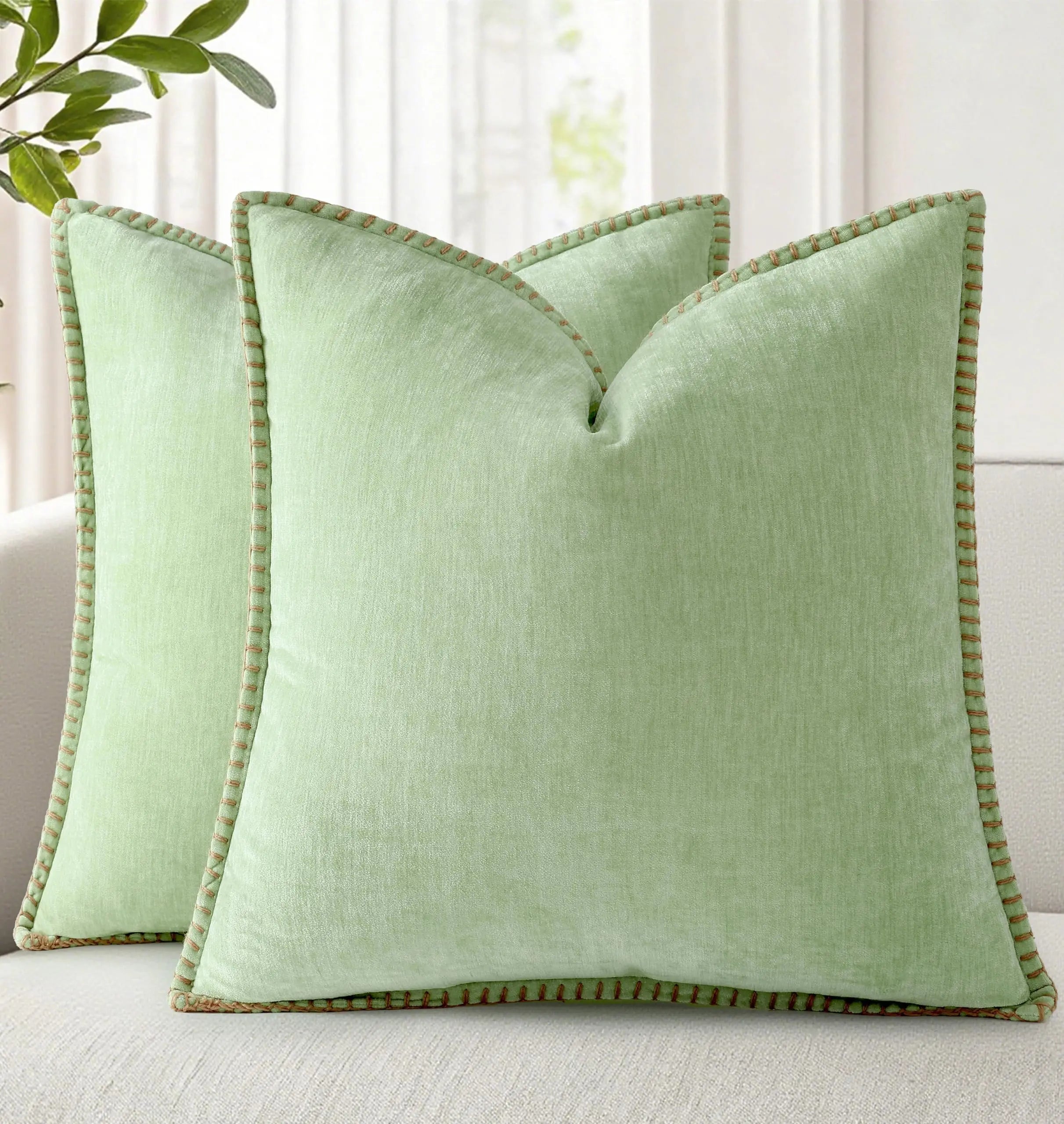 Como Chenille Jacquard Cushion Cover - 30 x 50cm Cover Only / Pavia