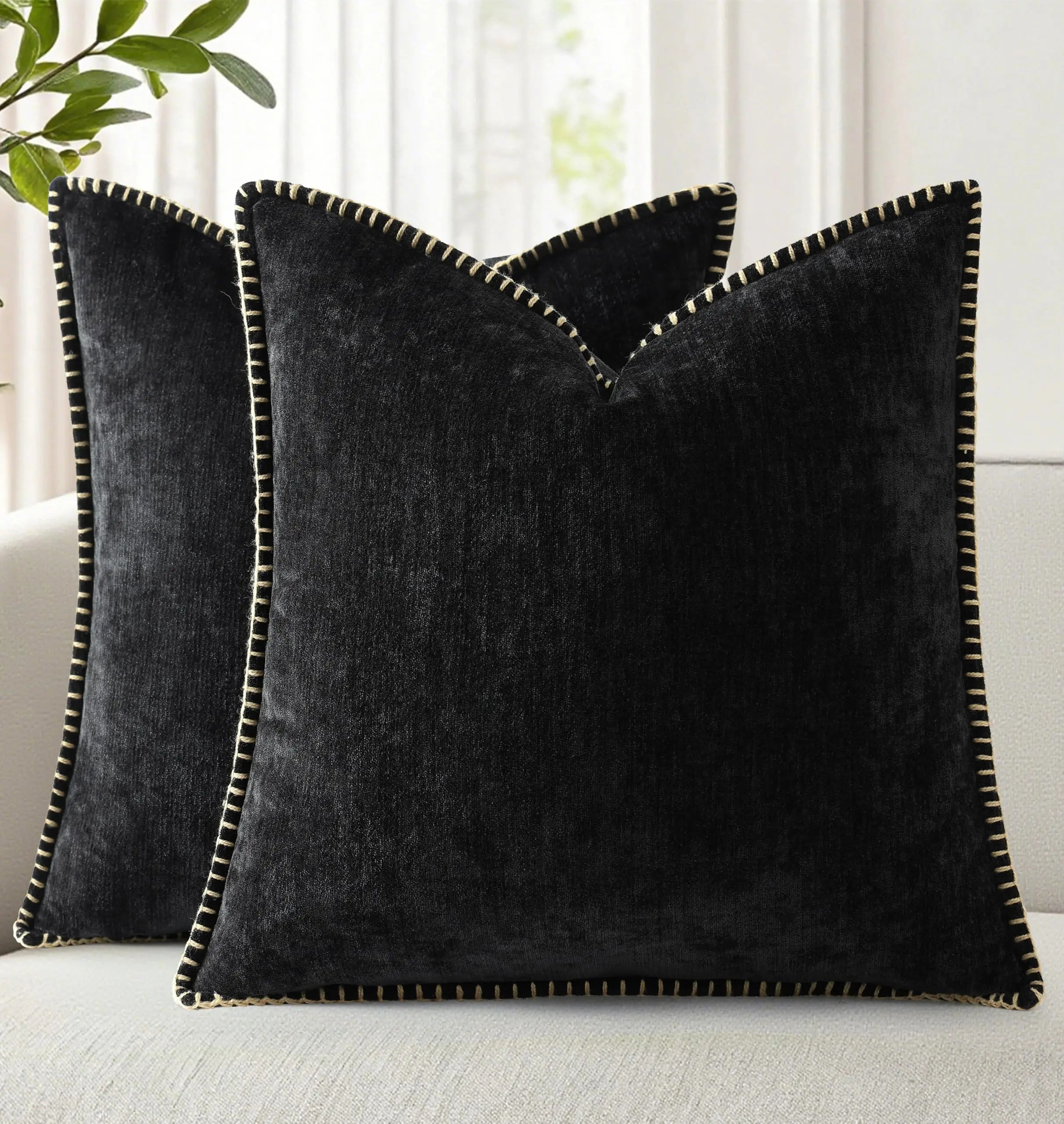 Como Chenille Jacquard Cushion Cover - 30 x 50cm Cover Only / Sorrento