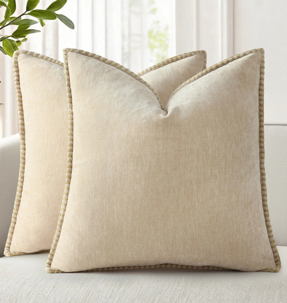 Como Chenille Jacquard Cushion Cover - 30 x 50cm Cover Only / Vicenza
