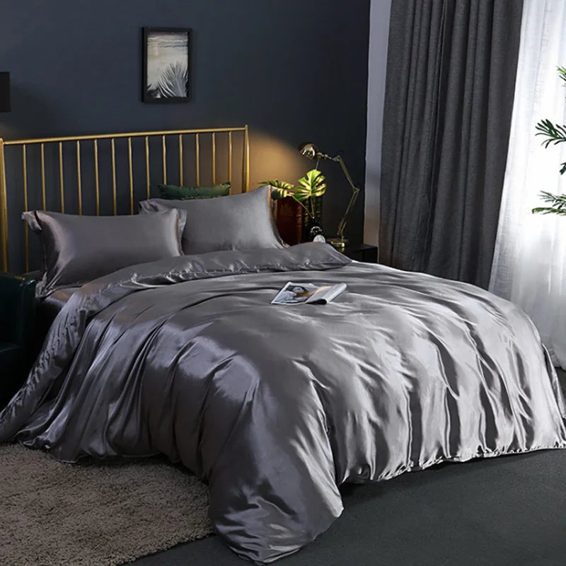 Contour Microfibre Duvet Cover Set - Single / Marlow I