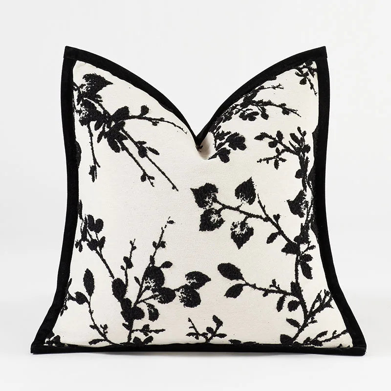 Cortina Chenille Jacquard Cushion Cover - 30 x 50cm Cover Only / Camellia Somerset