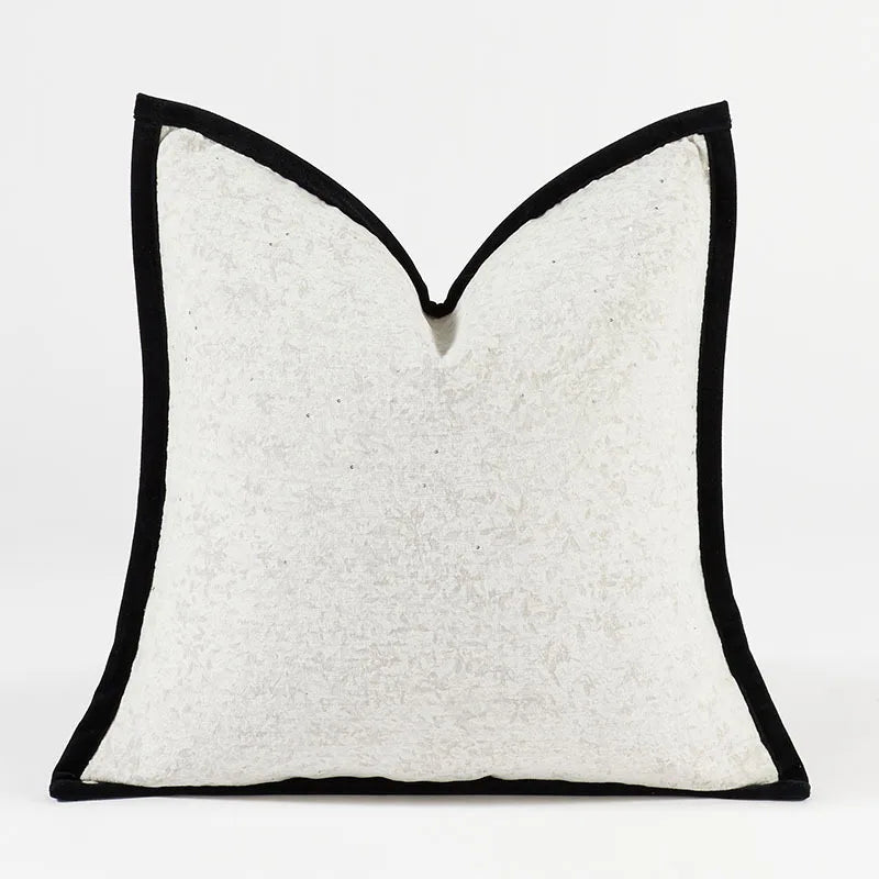 Cortina Chenille Jacquard Cushion Cover - 30 x 50cm Cover Only / Seabrook Vale
